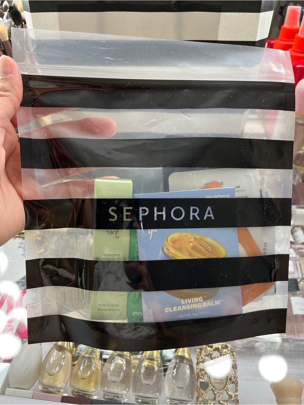 SEPHORA Travel Bag with Skincare Samples